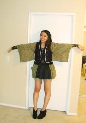 Kimono from Japan + Forever 21 Vest