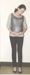 OOTD: Sparkly Bump