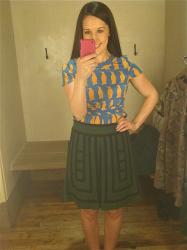 Anthropologie Fitting Room Reviews: Two Skirts and a Top