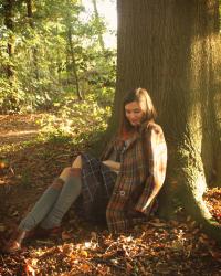 Double Plaid in the Woods