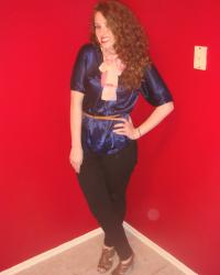 Daily Fashion Show: Red Lady