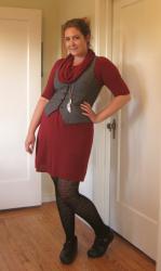 Outfit log: Cowl & Sweater Dress Swooning