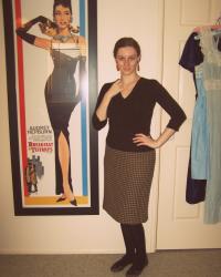 A week in wool skirts: Wednesday