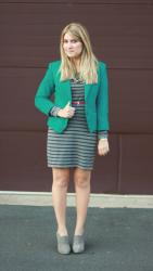 Teal & Stripes