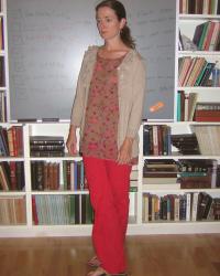 OOTD-Joining the Red Pants Party!