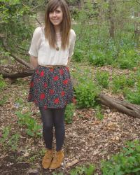 The smile amongst the bluebells