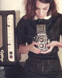 Alexa Chung- In Style October 2011