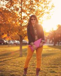 Velvet Pants - Chic on the Cheap  Connecticut based style blogger