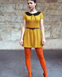 MUSTARD DRESS