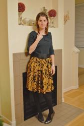 OOTD: Calligraphy Skirt