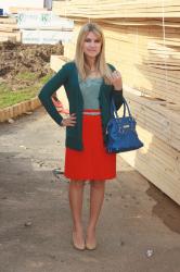 Shades of Blue and Red