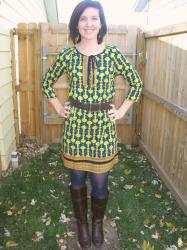 Mother/Daughter Remix: Ethnic Print Dress/Tunic