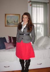 Outfit Post: Belted Blazer