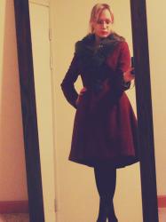 Ladylike coat for X-mas.