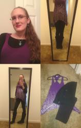 SEQUIN WORK OUTFIT