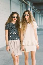 Paris Fashion Week SS 2012....The Twins (Sama and Haya)