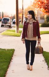 Shearling Jacket + Birthday Cake!