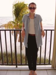 What I Wore - Denim on Denim