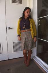 OOTD: Polka Plaid (or J Crew'ed)