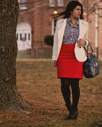 Red, white and gingham