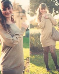 Une robe pull