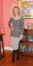 What I Wore: Animal Prints Again!