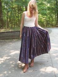 Long Vintage Skirt