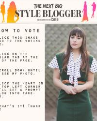 refinery 29's style blogger contest.