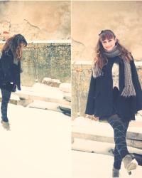 chic sous la neige