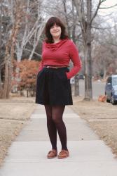 Outfit Post - Red and Purple