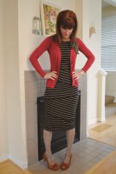 OOTD: Layered Column Dress