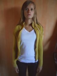 Gilet moutarde T.S