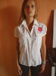 Chemisier blanc T.S/M