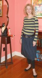 What I Wore: Casual and Stripe-y