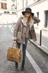 Taupe outfit !