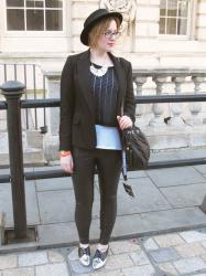 London Fashion Week - Leather and a Trilby