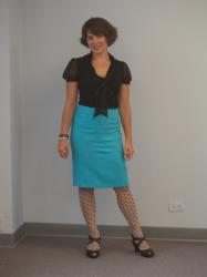 I'm BACK!! in Fall's hottest trend in hosiery the Polka Dot tight