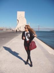Windy day near Monument of the Discoveries!