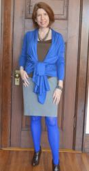 Paralegal Career Dressing: Visible Monday & Smurf Tights