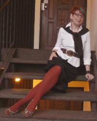 Feb 21st - Outfit #18 - Capsule Day 2 - Preppy Twist