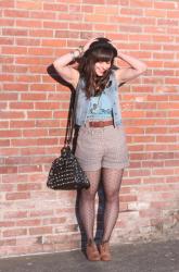 I Really Love My: Tweed Shorts