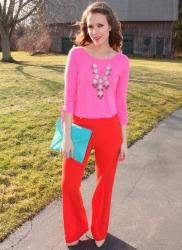4 Ways To Wear: Red Trousers