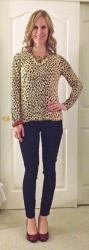 J Crew Wildcat Blouse-OOTD