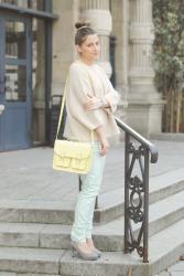 Look pastel #1 : mint & banana