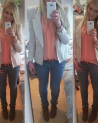 OUTFIT: NUDE & CORAL