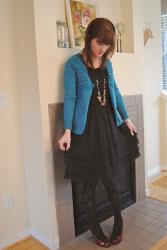 OOTD: Drifting By with Red & Teal