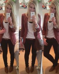 OUTFIT: BURGUNDY & BROGUES