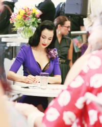 Dita von Teese Chapel Street launch