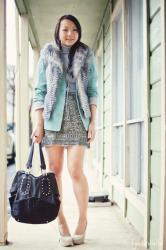 Faux Fur & Sequins