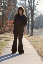 Outfit Post - Ruffled Shirt
